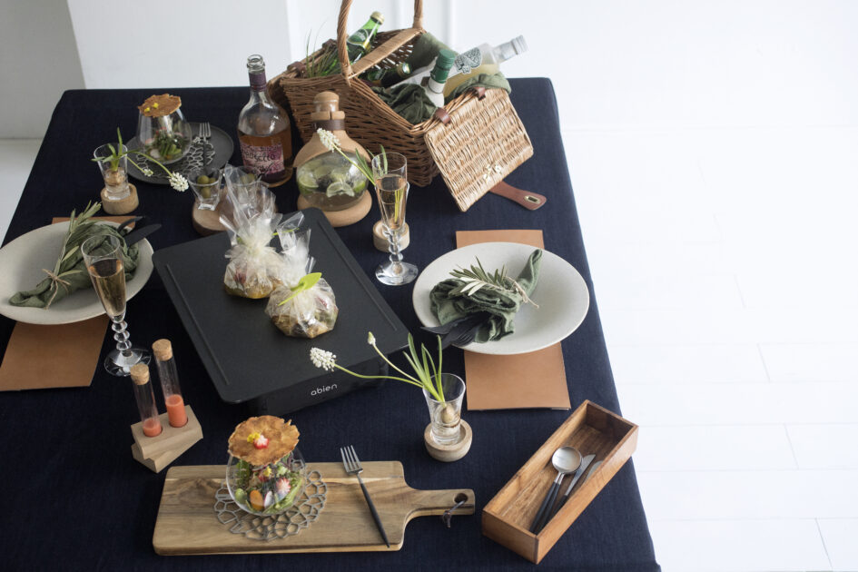 おもてなし』はヨガそのもの〜「abien MAGIC GRILL」のあるテーブル